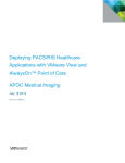 Deploying PACS/RIS Healthcare Applications