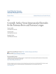 Crosstalk: Surface Versus Intramuscular Electrodes for the Peroneus