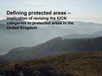 Defining protected areas