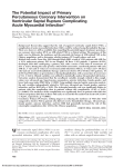 The Potential Impact of Primary Percutaneous Coronary Intervention