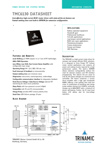 TMC6130 Datasheet