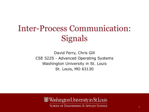 signals - Washington University in St. Louis