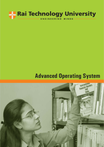 Advanced Operating System