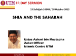 shia and the sahabah