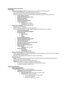 Bioterrorism - Open Source Medicine