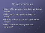 Mixed Economic Systems - Bellevue Immaculate Conception School