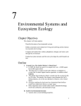 Ch 07 - Environmental Systems and Ecosystem Ecology