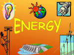 ENERGY is…