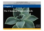 The Chemical Context of Life