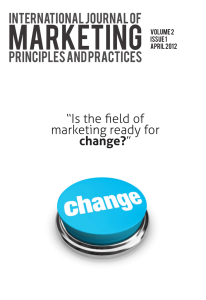Is the field of marketing ready for change?