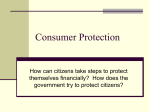 Consumer Protection