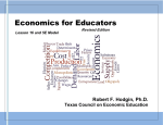 Macroeconomics: Long Run and Short Run