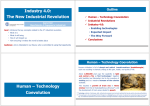 Industry 4.0: The New Industrial Revolution Human – Technology