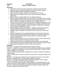 Chemistry Unit Outline Unit 4 History of Atomic Theory Objectives