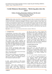 Cardio Pulmonary Resuscitation – “Retrieving pulses