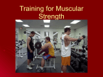 Training for Muscular Strength