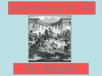 Greek Mythology Part III