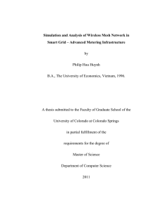 Thesis for the Master of Science degree by