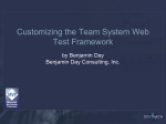 Customizing the Team System Web Test Framework