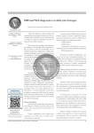 MRI and NLS-diagnostics of ankle joint damages