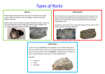 Types of Rocks - Paradise Primary School