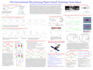 The Gravitational Microlensing Planet Search Technique from