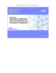WebSphere Application Server Introduction and Concepts for