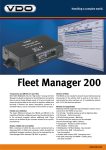 Fleet Manager 200 Handling a complex world.
