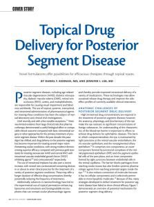 Topical Drug Delivery for Posterior Segment Disease