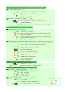 A.1 Watch video and spot wrong information on the transcript A.2