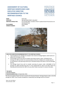 Ballarat Civic Hall - Heritage Council of Victoria