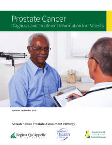 Prostate Cancer: Diagnosis and Treatment Information for Patients