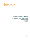 Teradata Tools and Utilities for Red Hat Enterprise Linux