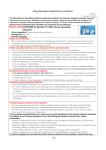 Drug Information Sheet("Kusuri-no-Shiori") Injection Revised: 11
