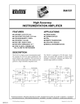 Very High Accuracy Instrumentation Amplifier