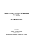 the economics of climate change in tanzania water resources