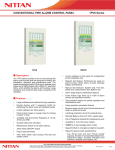 CONVENTIONAL FIRE ALARM CONTROL PANEL 1PV0 Series