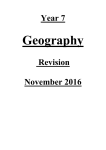 Geog Year 7 REVISION NOV 2016 PDF File