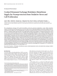 Cystine/Glutamate Exchange Modulates Glutathione Supply for