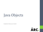 Java Objects