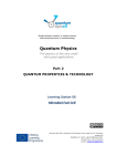 Tamm, T. (2015) Quantum SpinOff Learning Station: Microbial Fuel