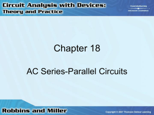 Chapter 18: AC Series