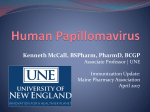 Human Papilloma Virus 2017