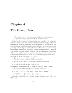 Chapter 4 The Group Zoo