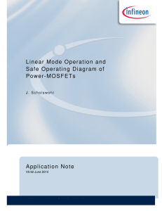 Linear Mode Operation and Safe Operating Diagram of