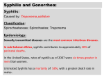 Syphilis and Gonorrhea: