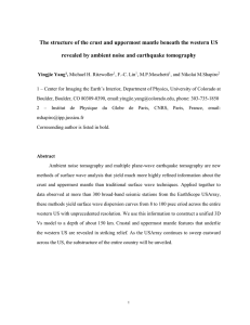 Teleseismic surface wave tomography in the western US using the