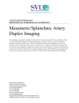 Mesenteric/Splanchnic Artery Duplex Imaging