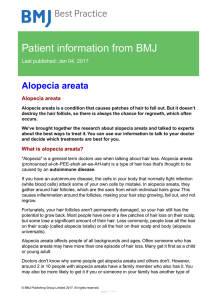 Alopecia areata - BMJ Best Practice