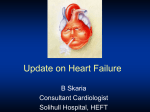 Thursday 22nd October 2015 – Heart Failure Update